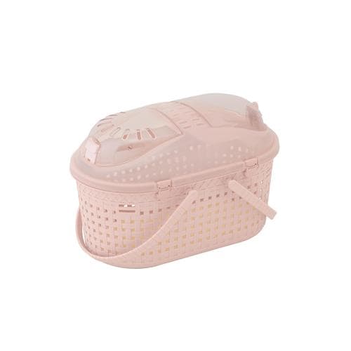 メッシュペットキャリー ピンク