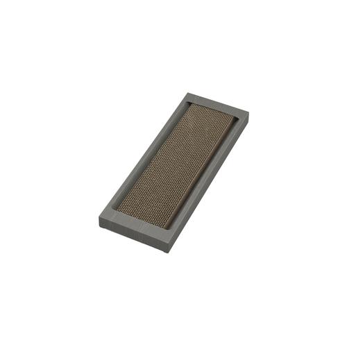 猫の爪とぎ スリムタイプ 1P ブラウン