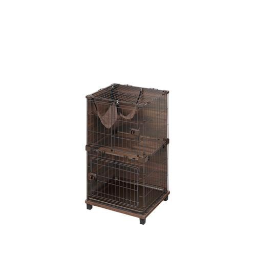 ファニチャースタイルケージ2段 ウォールナット