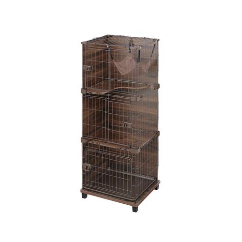 ファニチャースタイルケージ3段 ウォールナット