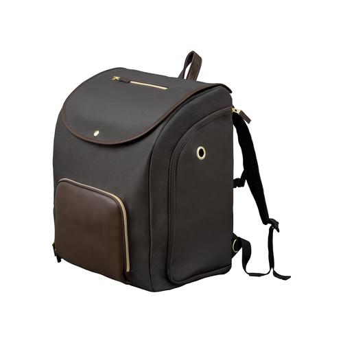 前かけできるペットリュック ブラウン