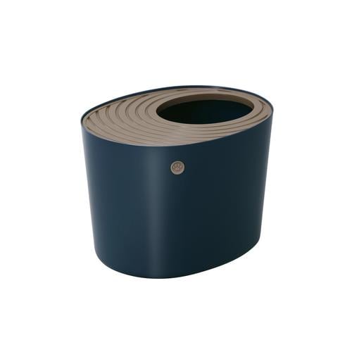 上から猫トイレ ネイビー