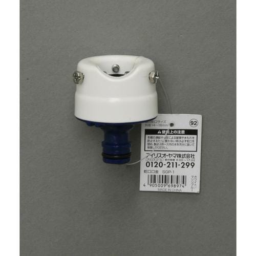 蛇口口金 ホワイト/マリンブルー