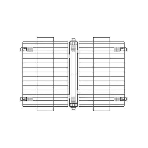 ウッディシステムサークル用屋根 900 H
