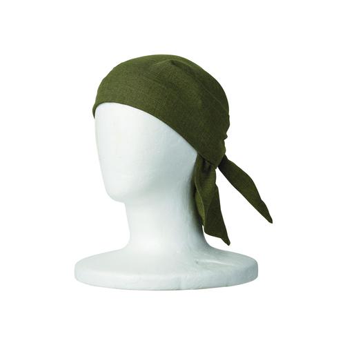 バンダナキャップFA9674グリ−ンF