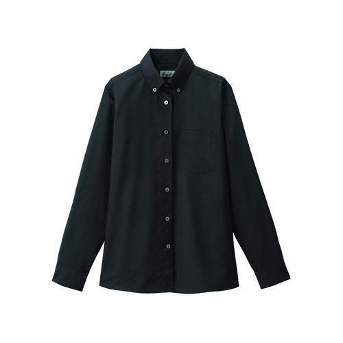 レディス長袖ブラウスFB4044Lブラック11号