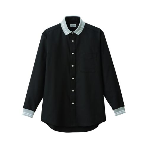 ユニセックスリブシャツFB4565Uブラック4L