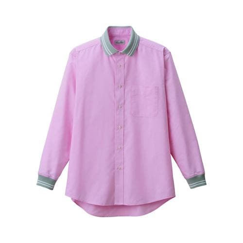 ユニセックスリブシャツFB4565UピンクLL