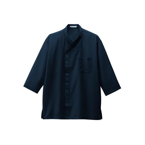 吸汗速乾ハニカム和シャツFB4568UネイビーSS