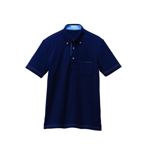 ユニセックスポロシャツFB4569Uネイビー4L