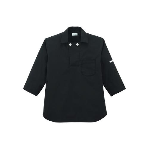 ユニセックスコックシャツFB4572Uブラック3L