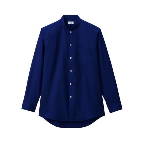 メンズ長袖シャツFB5051Mネイビー4L