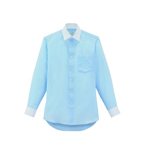 メンズ長袖シャツFB5053Mサックス3L