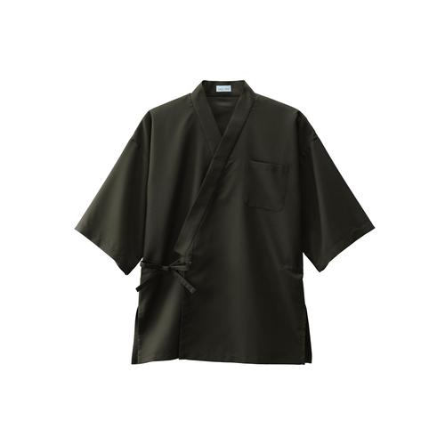 作務衣(上衣)FJ0709UブラウンM