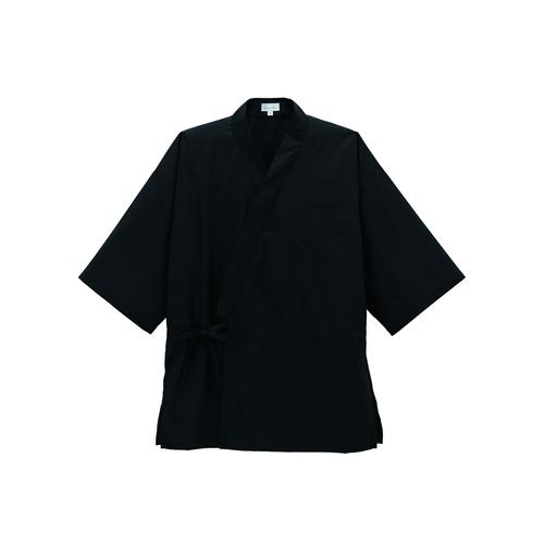 作務衣(上衣)FJ0712UブラックLL