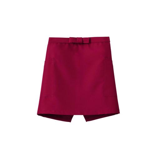 ショートエプロンFK7167レッドF