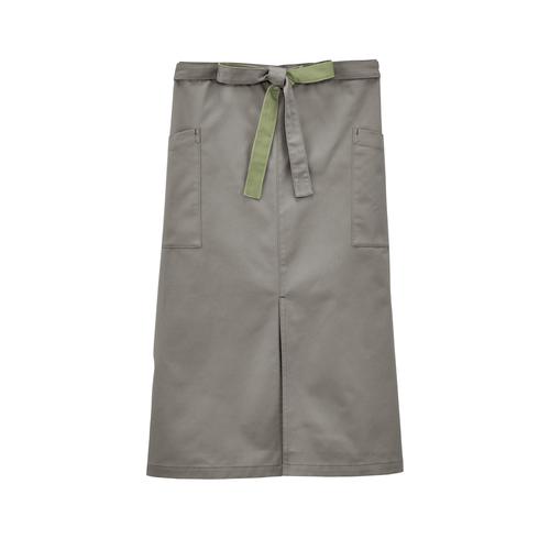 ソムリエエプロンFK7195ブラウン×カーキF