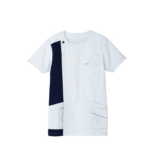 スクラブTB4503Uグレー×ネイビー3L