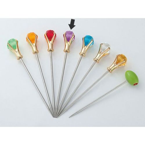 ダイアモンドヘッドマティ−ニピック紫 10セット