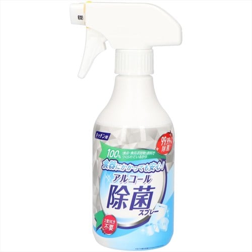 キッチン用アルコール除菌スプレー本体 4個