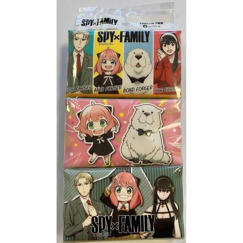 スパイファミリーミニポケットティシュ6P×20