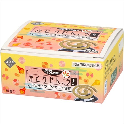 かとりせんこうミニ 20巻 ちょうじの香り×6