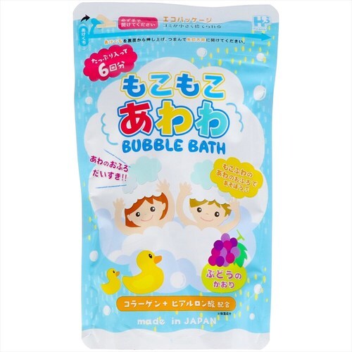 もこもこあわわ ぶどうの香り 240g 4個