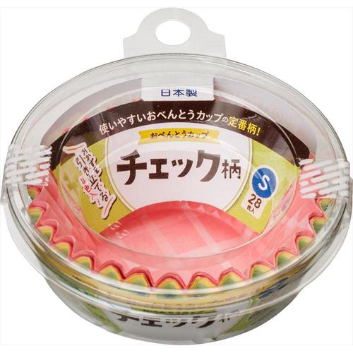 おべんとうカップチェック柄S4色28枚入×16