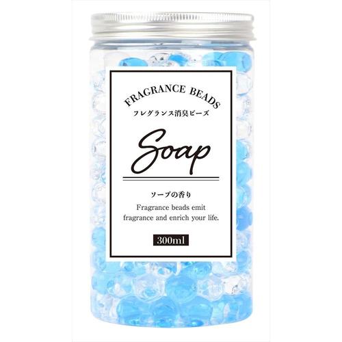 フレグランス消臭ビーズ 300ml ソープ×8