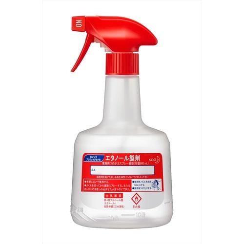 空容器エタノール製剤つめかえスプレー容器600×6