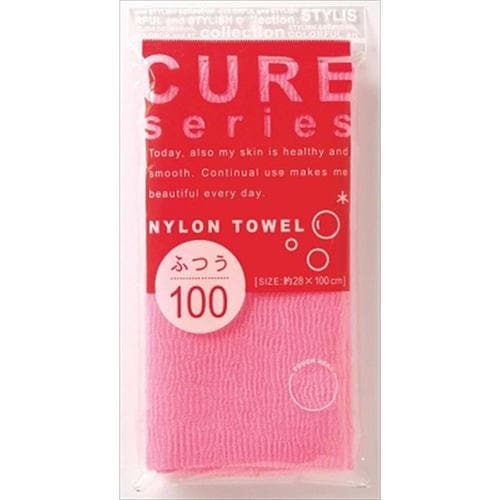 Aクア2ナイロンタオル100普通ピンク 14個