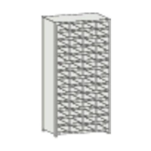 スチール製区分棚 KB型 コボレ止め付