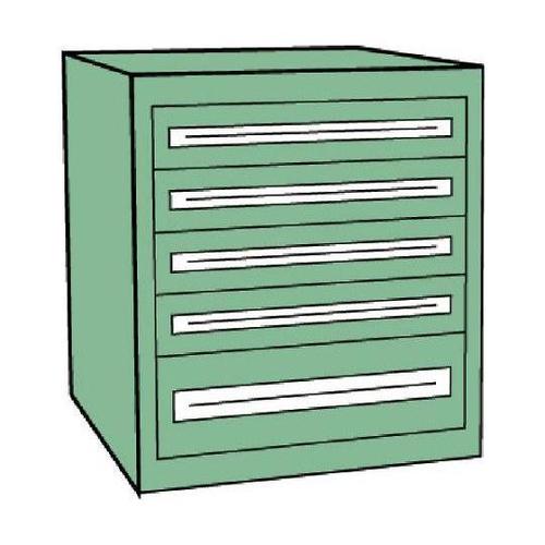 VE9S型中量キャビネット 880×55