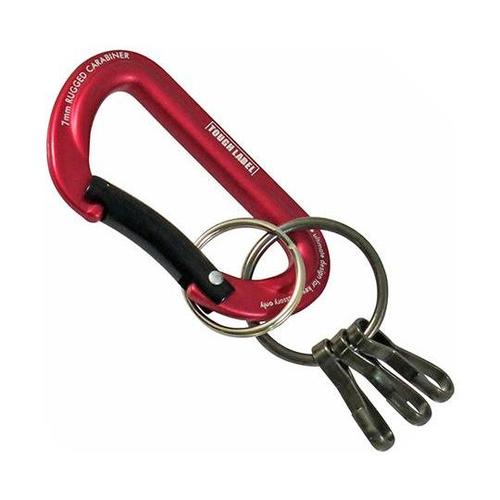 VEX−141 カラビナキーホルダー赤黒