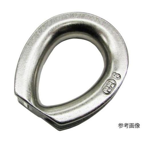 ステンレス 深溝シンブル 使用ロープ径6