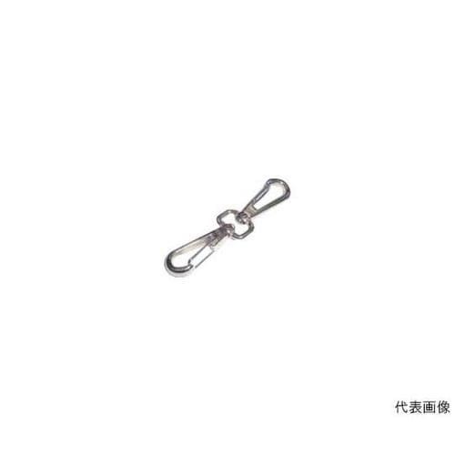 ステンレス スイベルダブルフック 線径4