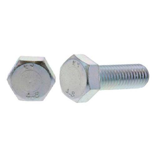 三価ホワイト 六角ボルト 全ネジ KY