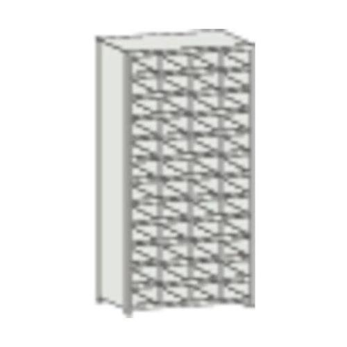 スチール製区分棚 KB型 コボレ止め付