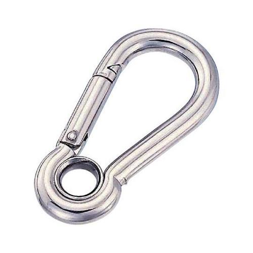 ステンレス スナップフックA型(リング付