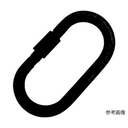 ステンレス カラビナ(環付)黒色塗装 線