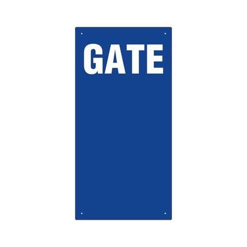 ゲート表示板 GATE 数字なし タテ