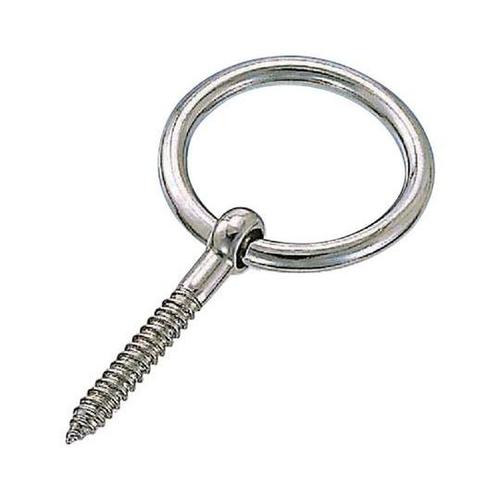 A018 ステンレス 丸カンスクリュー