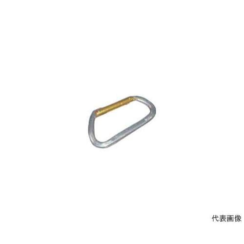 アルミカラビナ(環なし) シルバー 線径