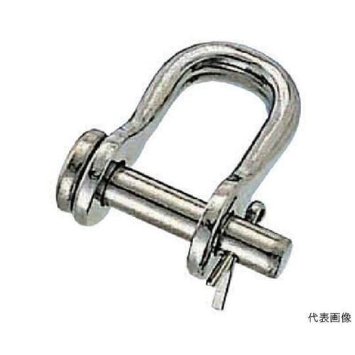 ステンレス ワリピン式半丸シャックル 長