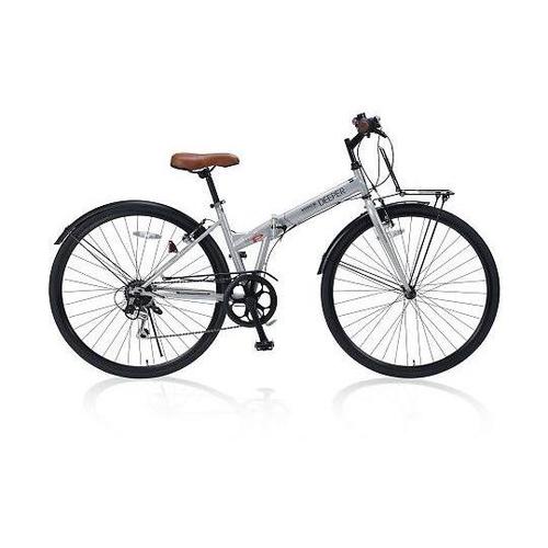 折畳シティクロス 27インチ 6段 グレイッシュP