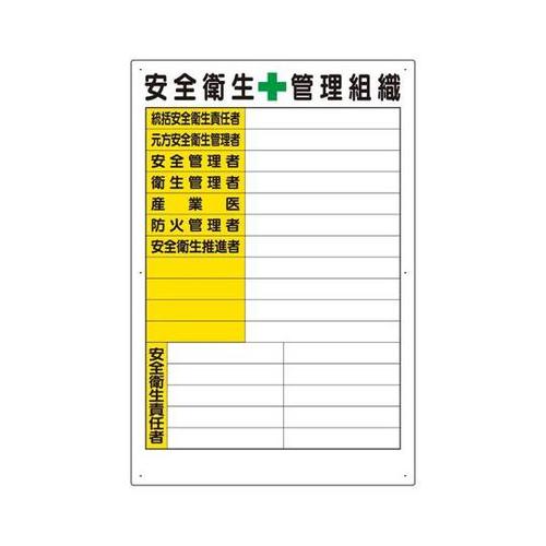 安全衛生管理組織表 紙 A2サイズ 31