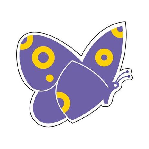 ジョイシール 蝶 紫 913−02