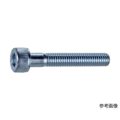 六角穴付ボルト 三価白 半ねじ M4×3