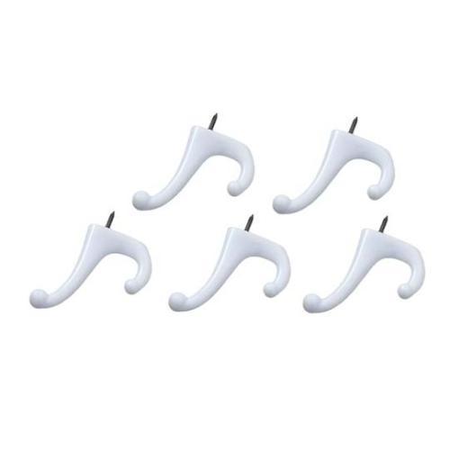 17781 プラスチック帽子掛 ホワイト