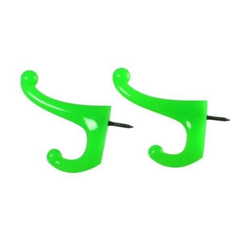 30586 プラスチック帽子掛 グリ−ン